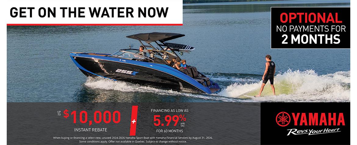 Get on the Water Now