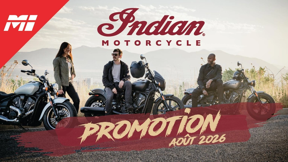 Promo Indian Motorcycle 2025-2026 | Cadeaux gratuits, financement et rabais alt