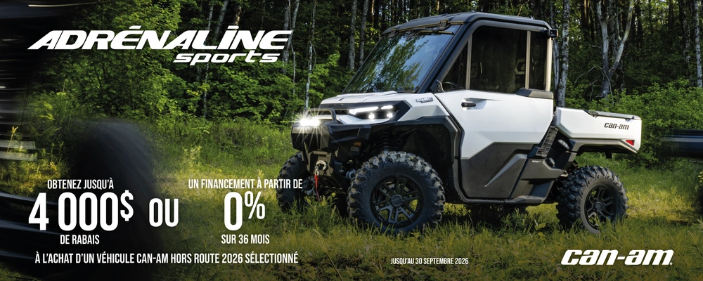 Promo Can-Am hors route alt