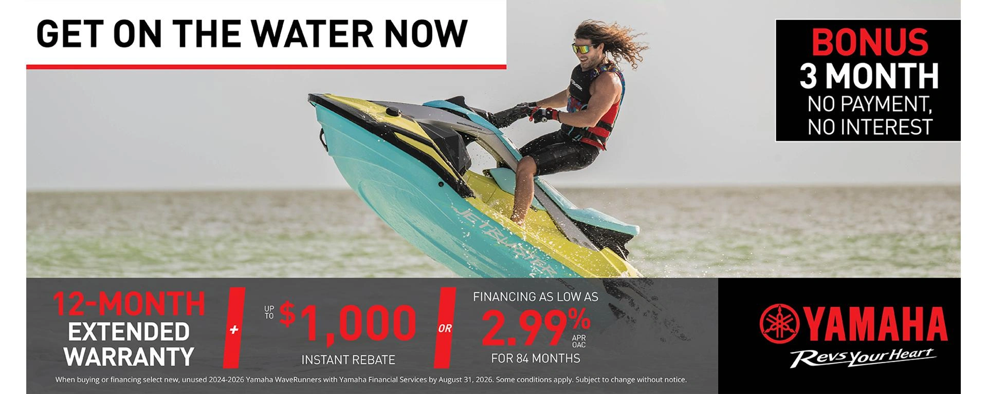 Get on the Water Now Sales Event alt