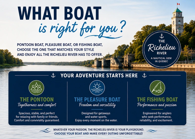 Pontoon, pleasure boat or fishing boat: which one to choose? alt