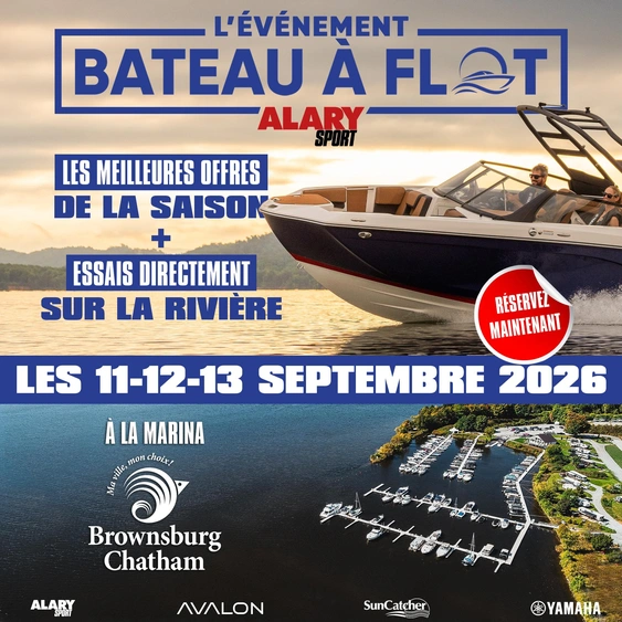 Bateau à Flot Alary Sport | Événement d’essais de bateaux alt