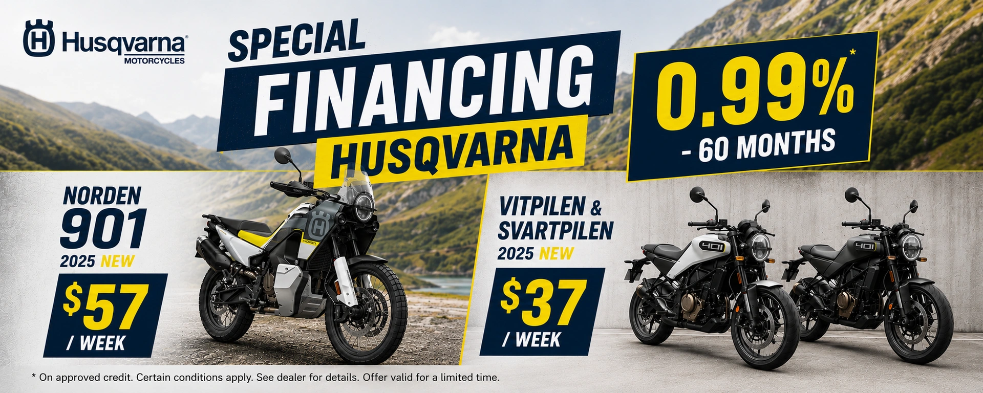 0.99% husqvarna 2025 alt