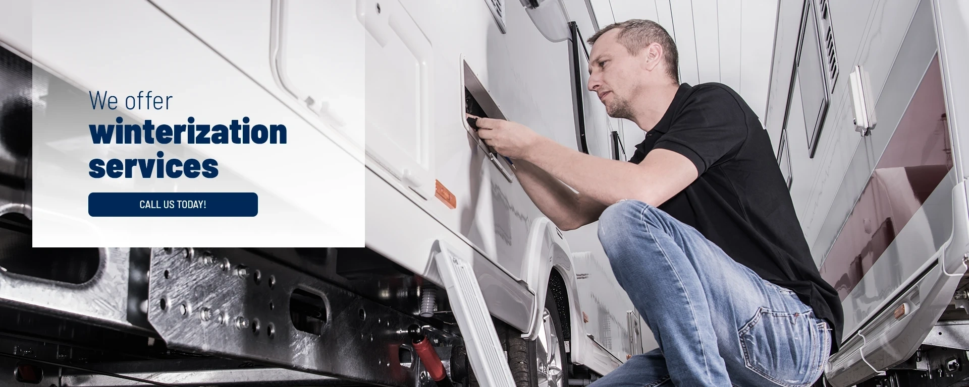 We offer winterization services