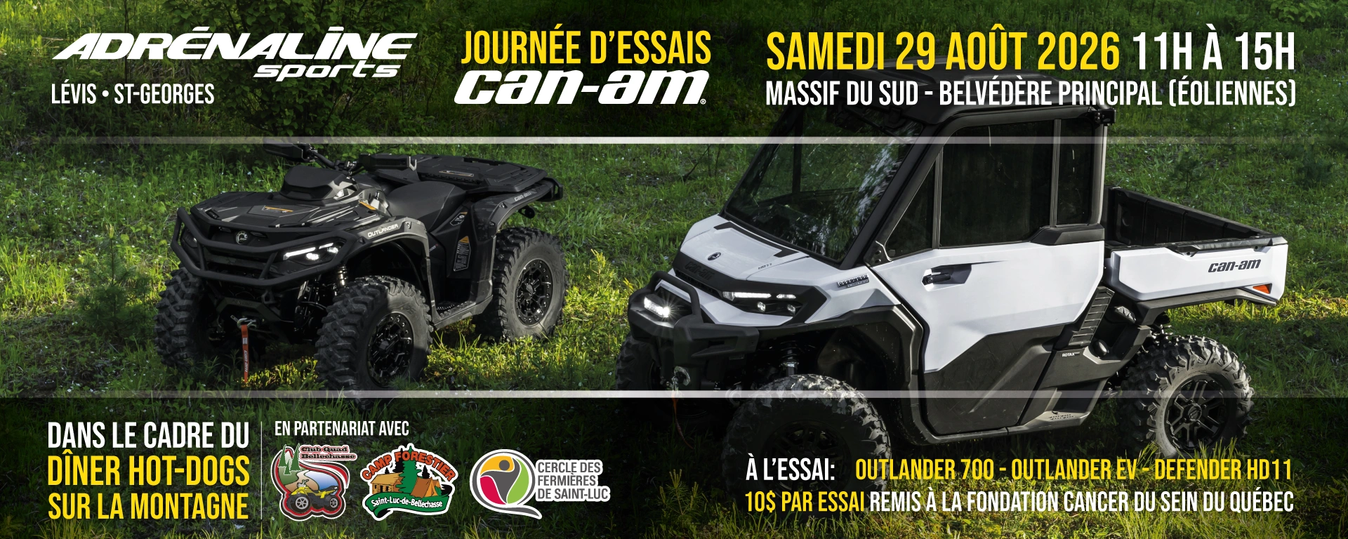Journée d'essais Can-Am hors route alt
