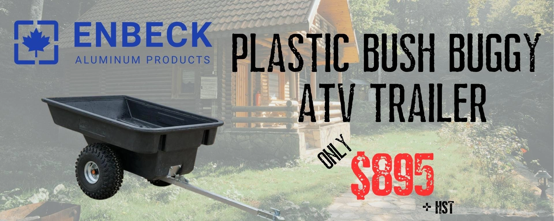 Enbeck ATV Bush Buggy Trailer alt