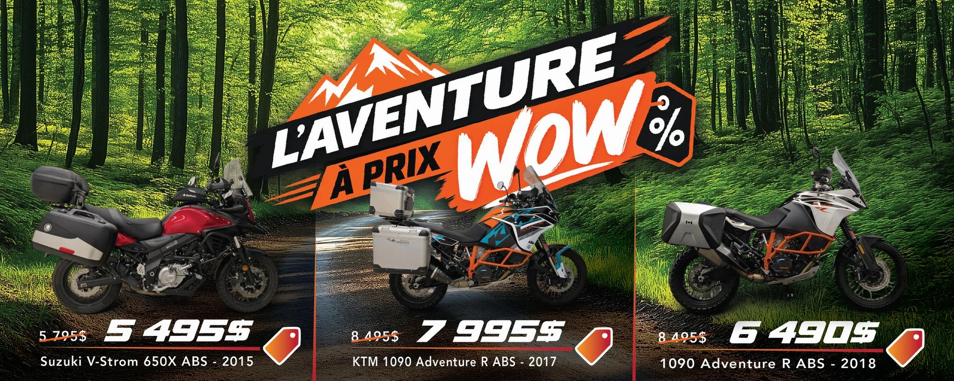 promo AVENTURE a petit prix alt