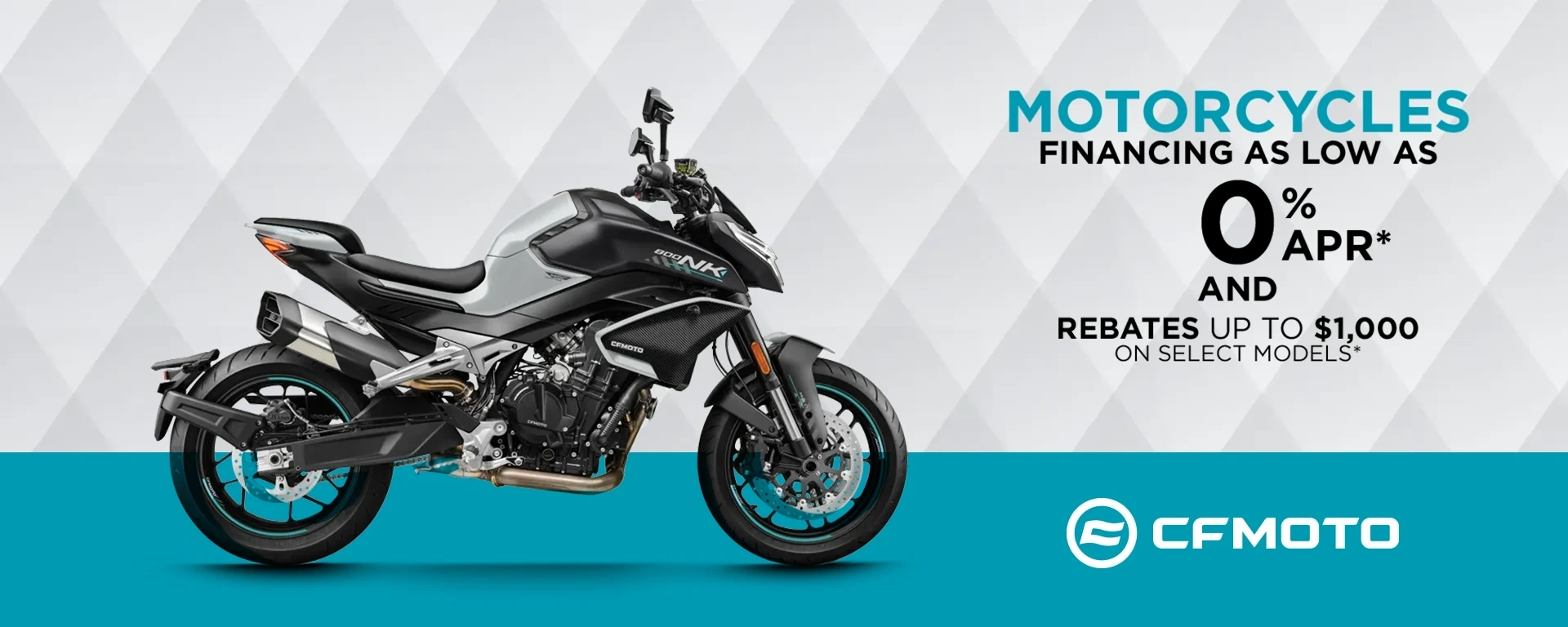 Financing as low as 0 % APR* and rebates up to $1,000 on select models* alt