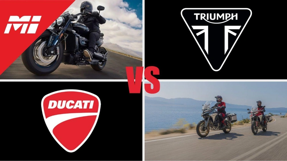 Triumph vs. Ducati: the differences between the 2 brands alt