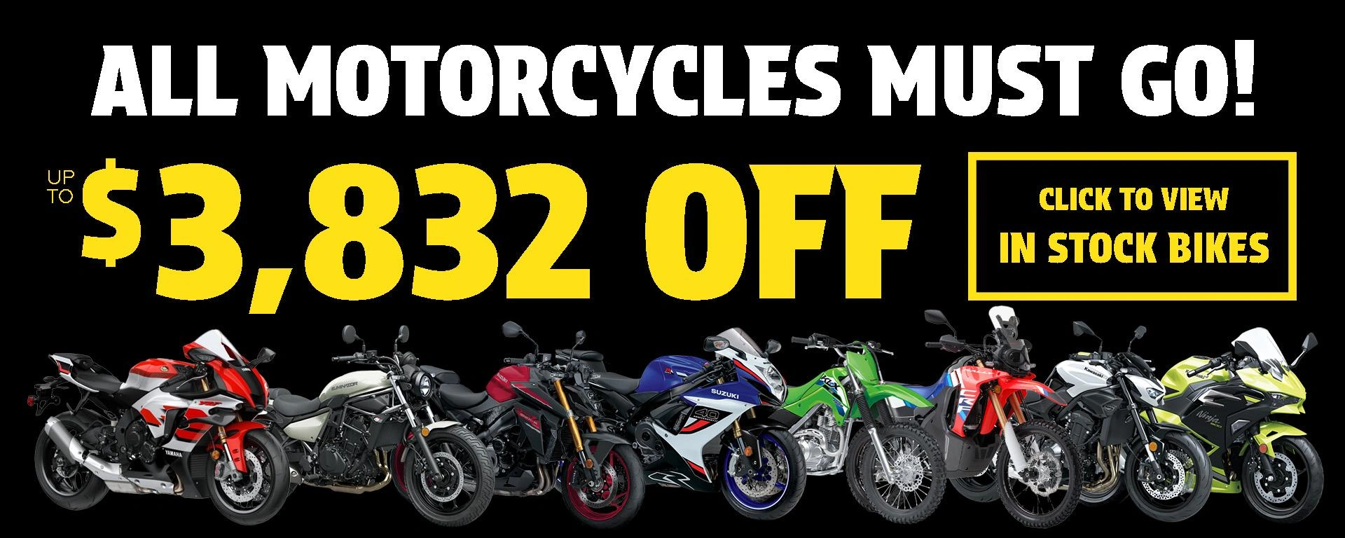 Milwaukee Moving Sale - $3,832 Off Select Motorcycles alt