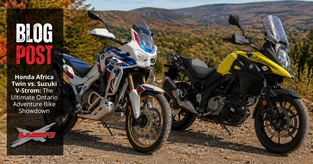 Honda Africa Twin vs. Suzuki V-Strom: The Ultimate Ontario Adventure Bike Showdown alt