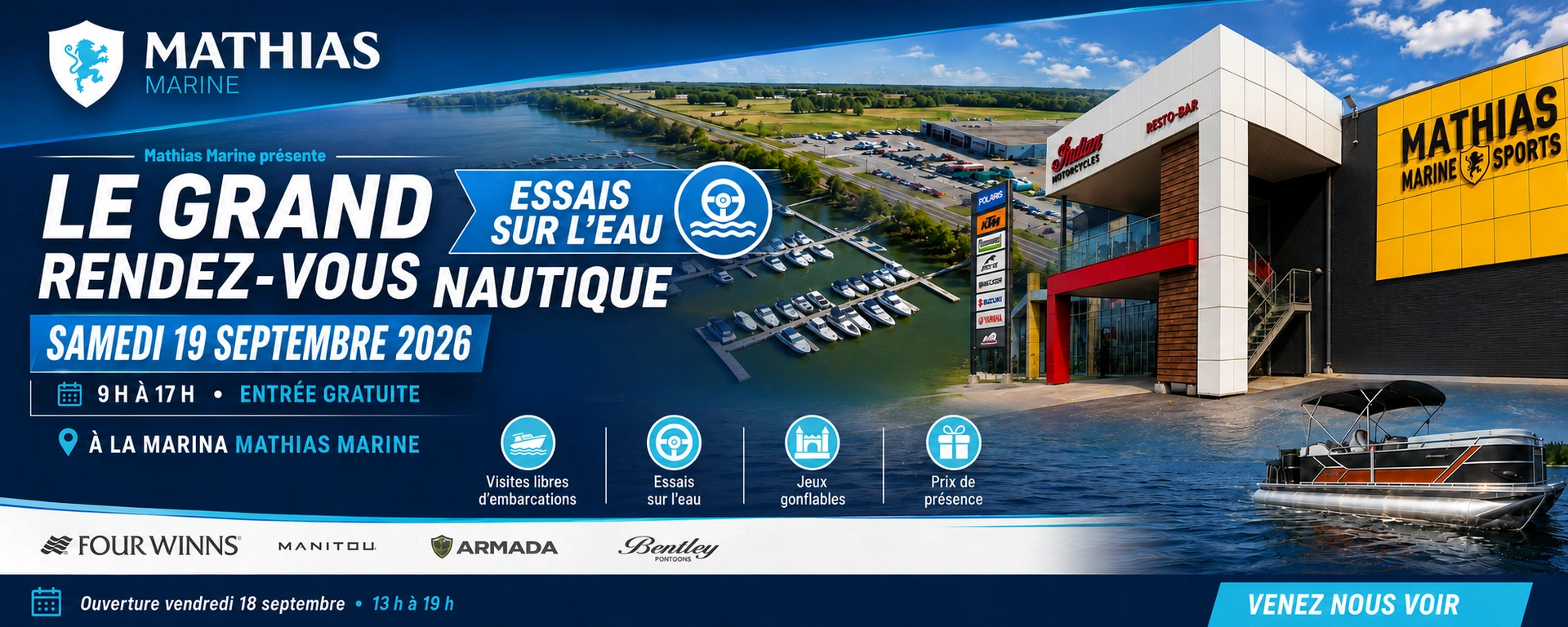 Le Grand Rendez-vous nautique 17 • 18 • 19 SEPTEMBRE 2026 alt