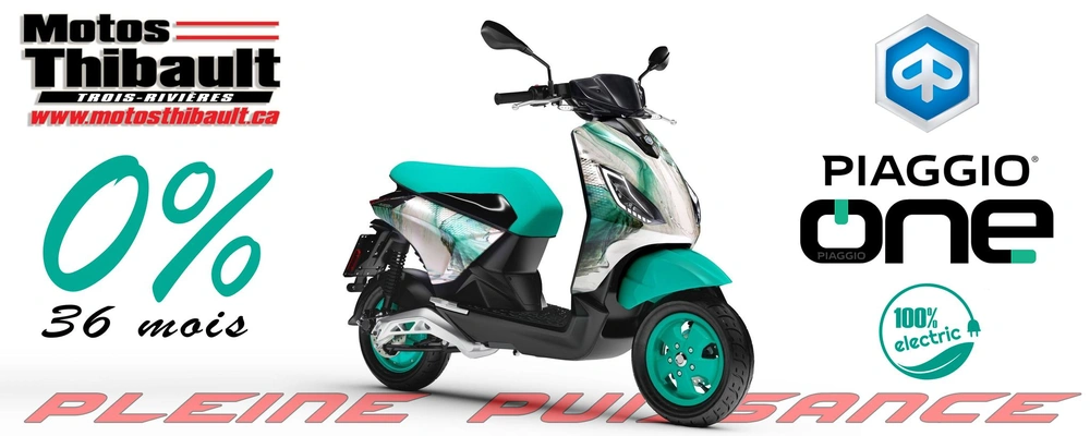 PIAGGIO ONE   0% pour 36 mois