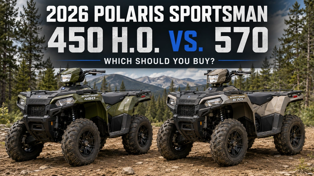 2026 Polaris Sportsman 450 H.O. vs. 570: Which Should You Buy? alt