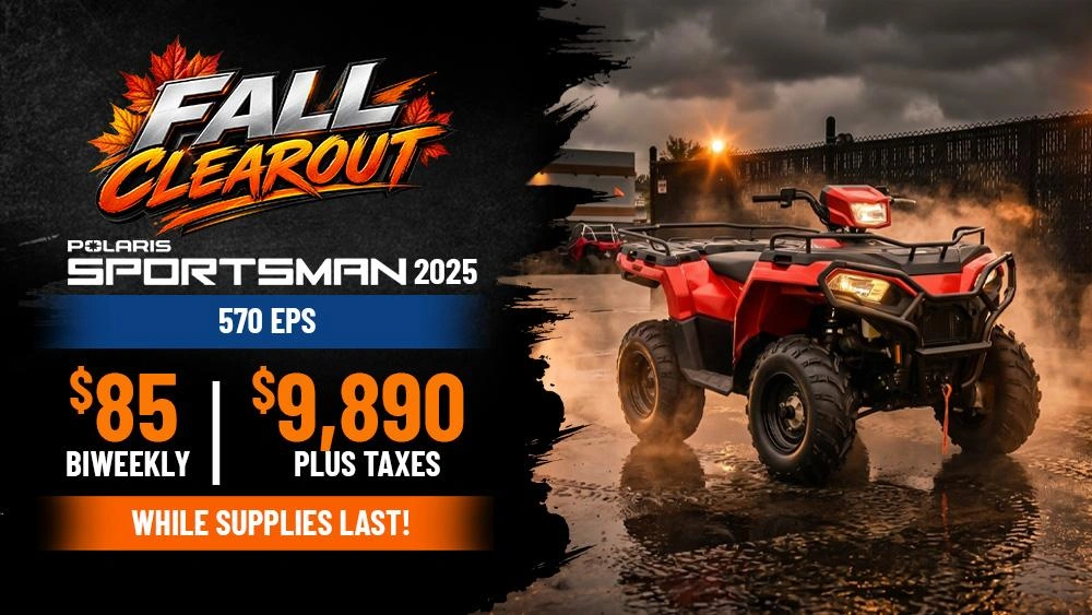 Fall Clearout - 2025 Polaris Sportsman 570 EPS alt