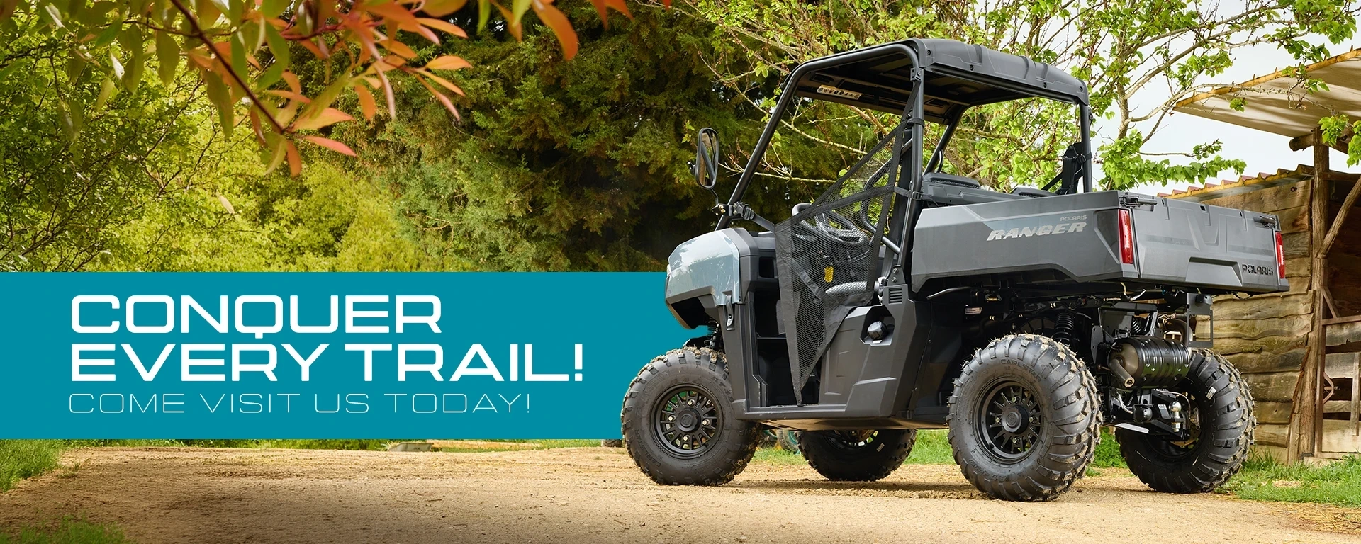 Conquer Every Trail! Come visit us TODAY! alt