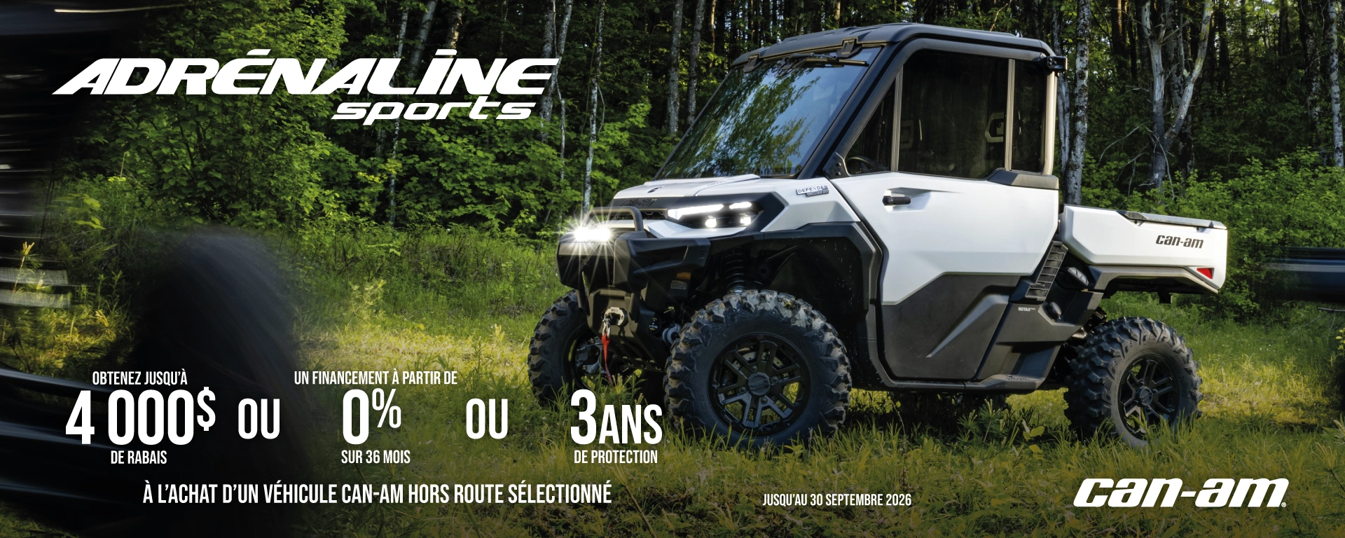 Promo Can-Am hors route alt