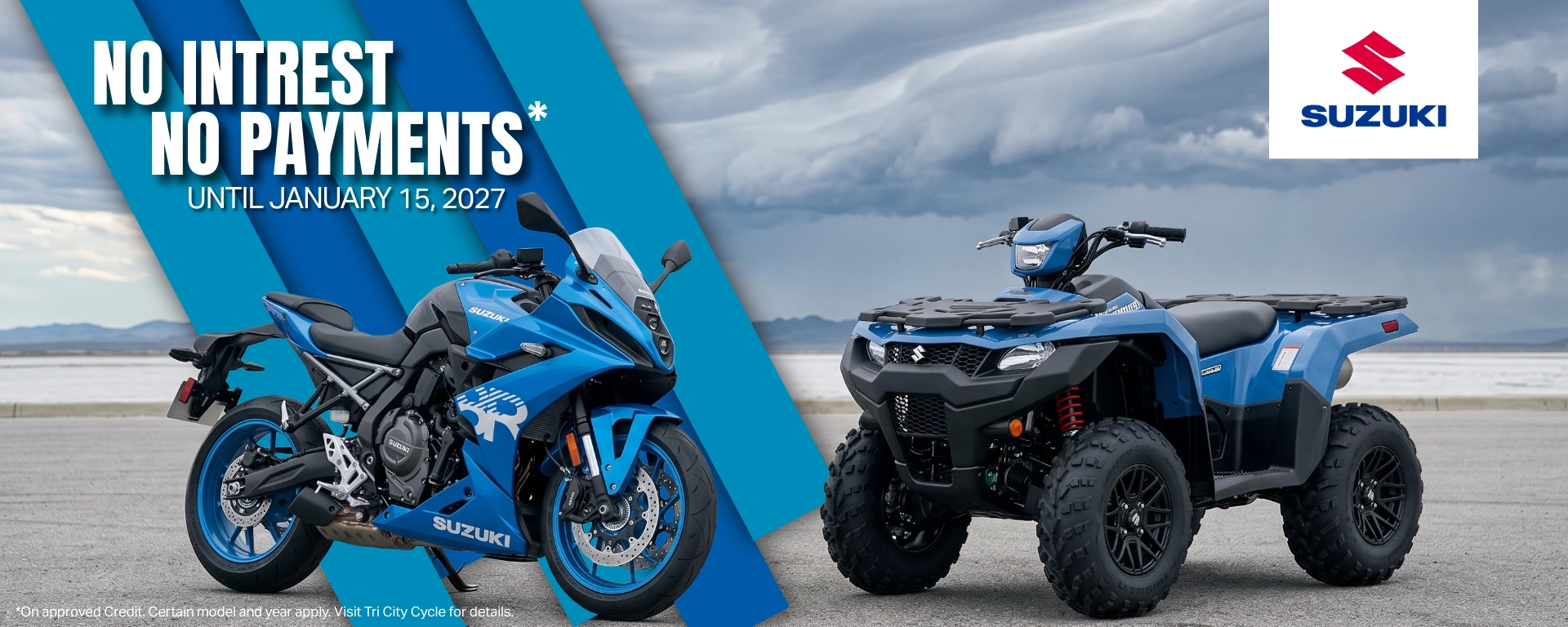 Suzuki 0% financing. alt