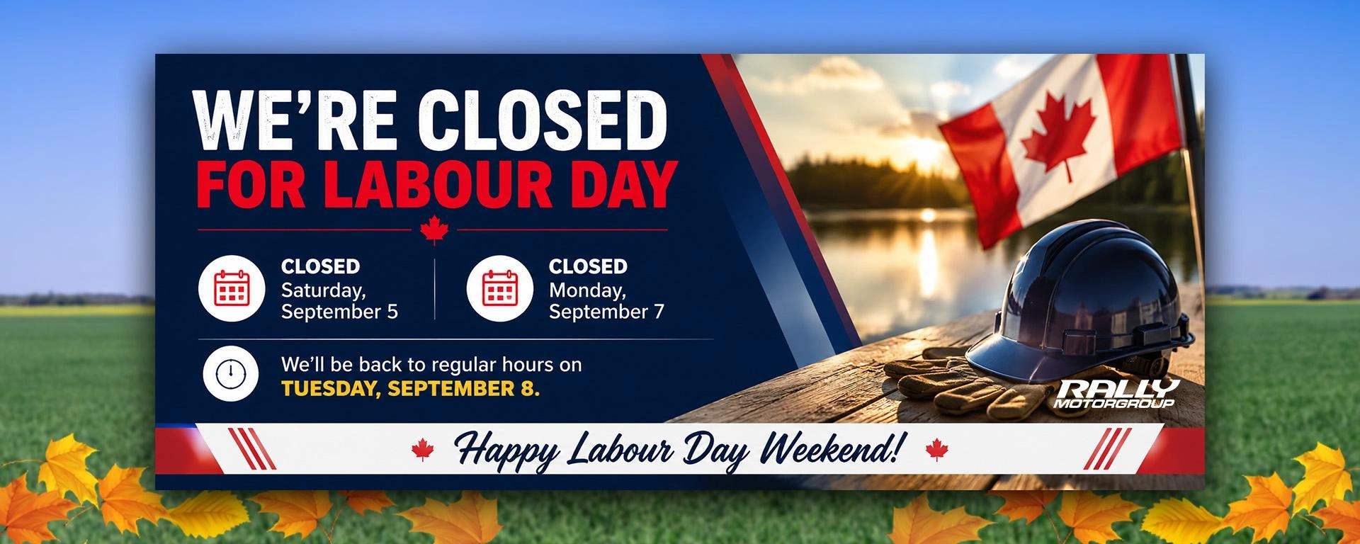 Labour Day Banner alt