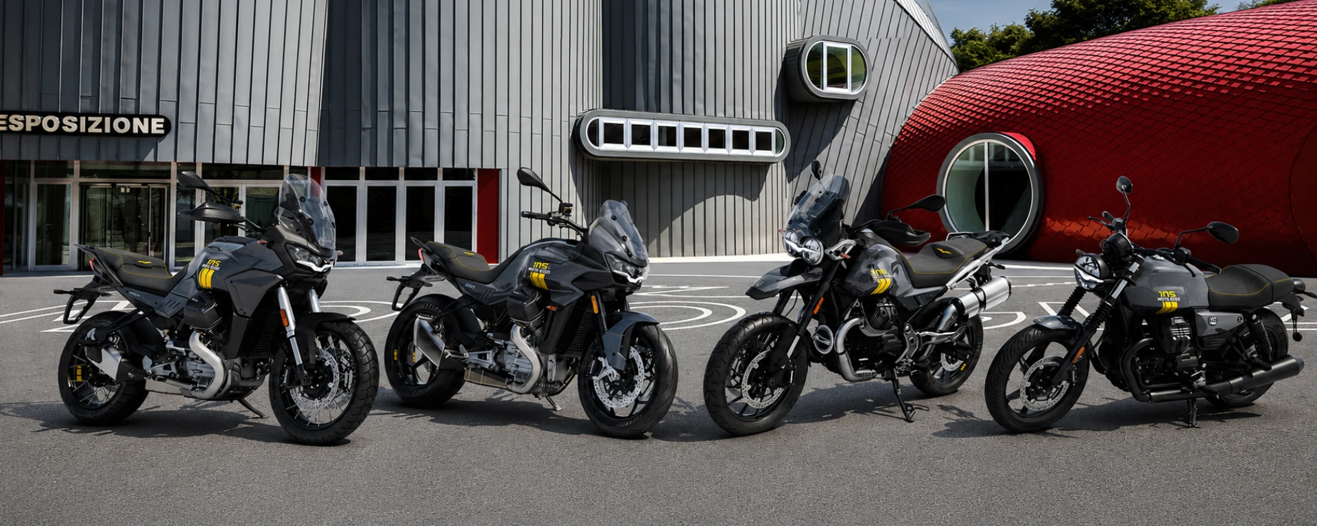 Moto Guzzi édition 105 anniversaires alt