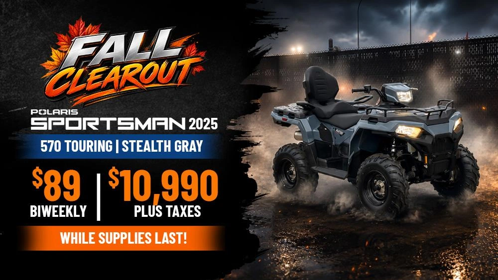 Fall Clearout: 2025 Polaris Sportsman 570 Touring alt