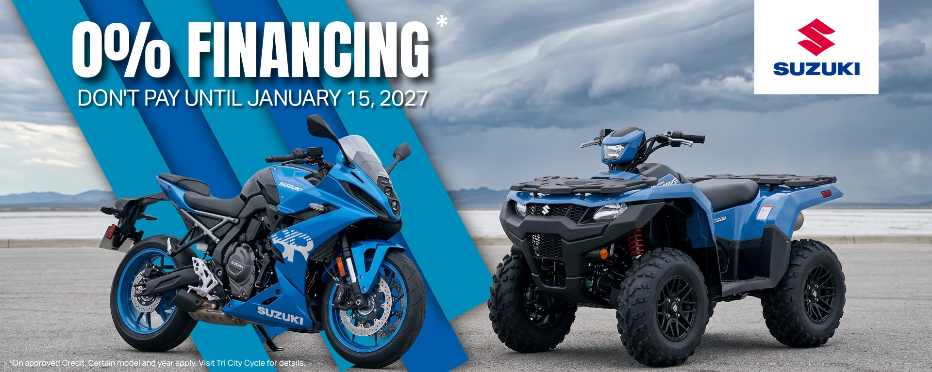 Suzuki 0% financing. alt