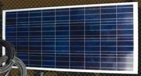 Quel est le fonctionnement des panneaux solaires installés sur un VR? alt