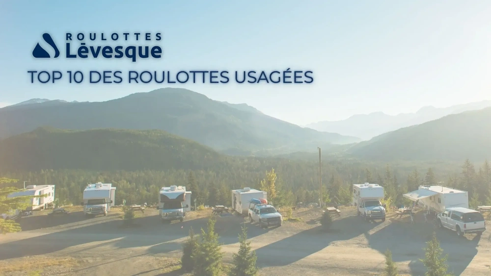 Liquidation : top 10 des roulottes usagées chez Roulottes A.S. Lévesque ! alt