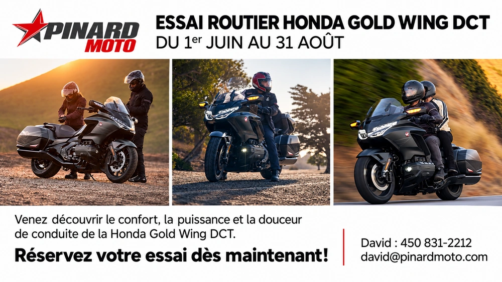 Essai routier Honda Gold Wing DCT - Été 2026 alt