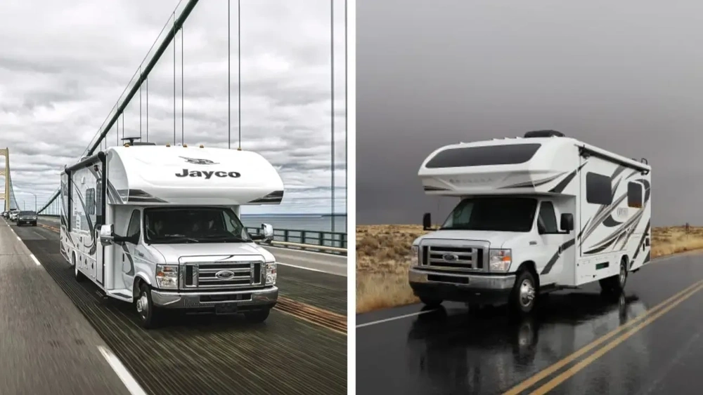 Notre comparatif entre Jayco vs Entegra Coach alt