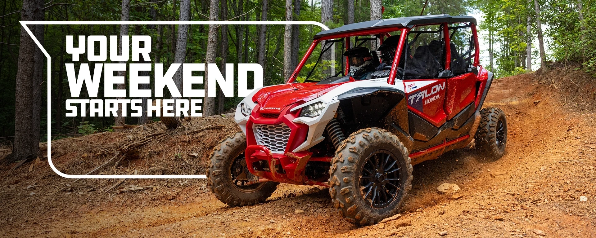 YOUR WEEKEND STARTS HERE.
