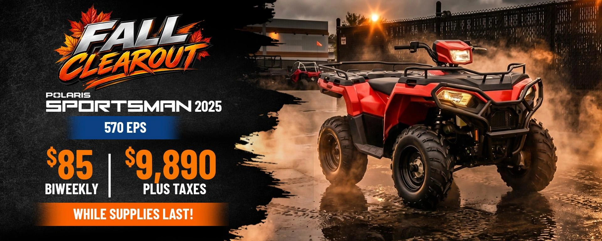 Fall Clearout - 2025 Polaris Sportsman 570 EPS alt