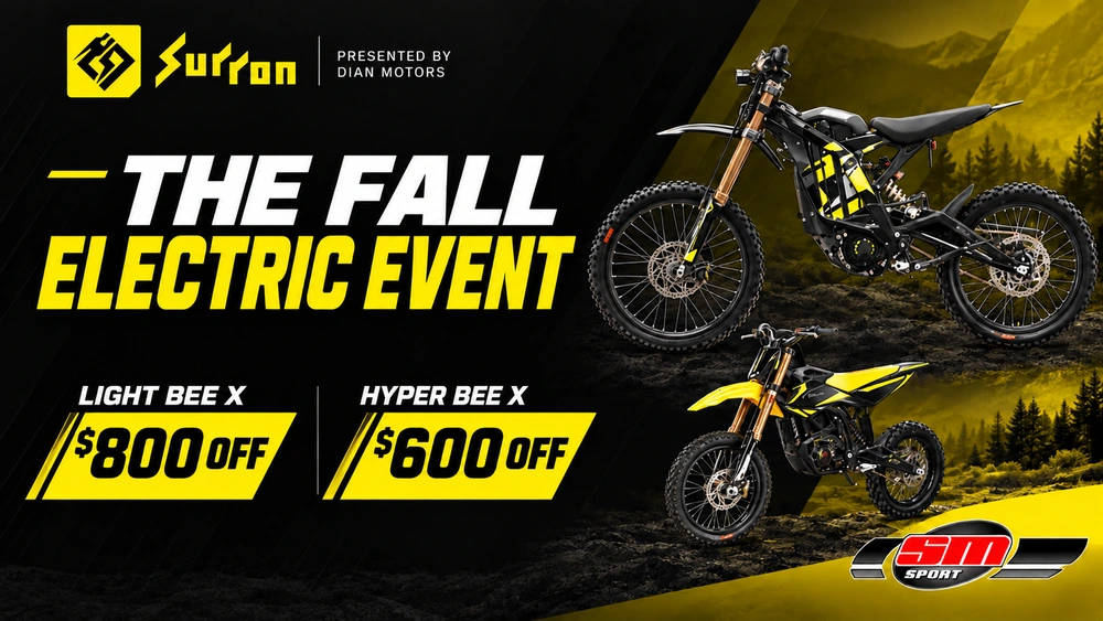 Surron Promotions | Surron Electric Motorcycles alt