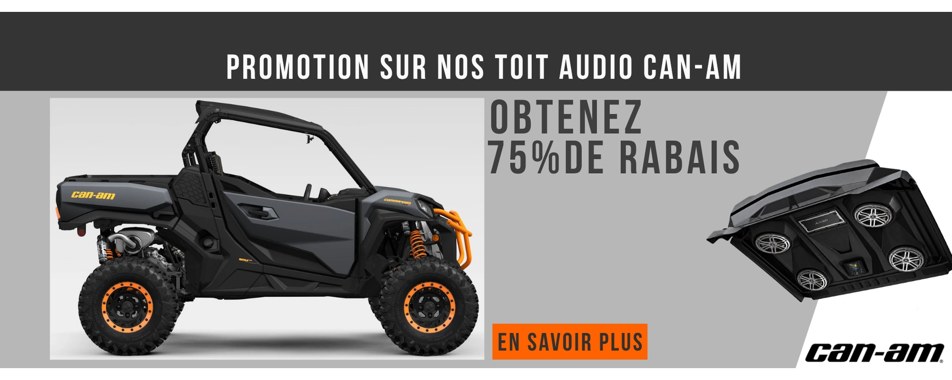 75% de rabais toit audio alt