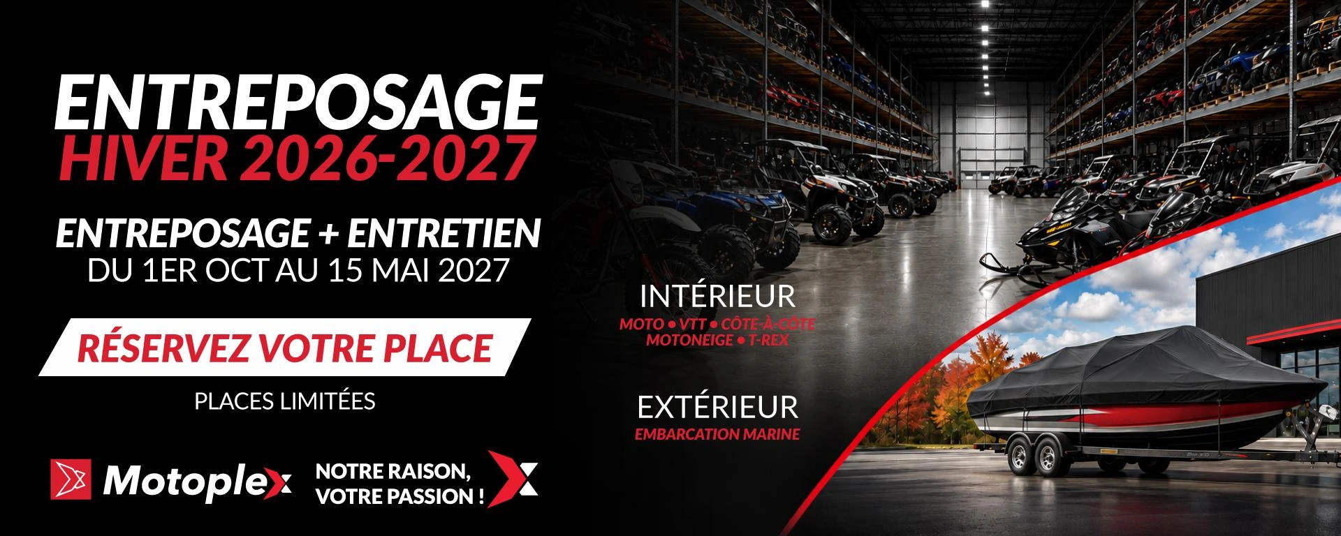 Entreposage + entretien 2026-2027 | Motoplex Saint-Eustache alt
