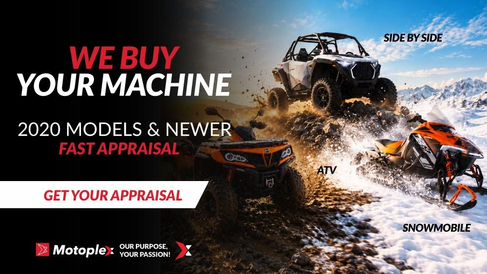 Sell Your Motorcycle, ATV or Boat in St-Eustache | Motoplex St-Eustache alt