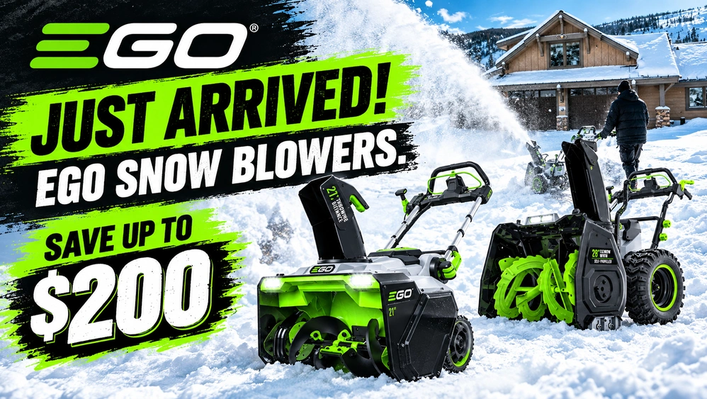 EGO Snow Blower Have Arrived! alt
