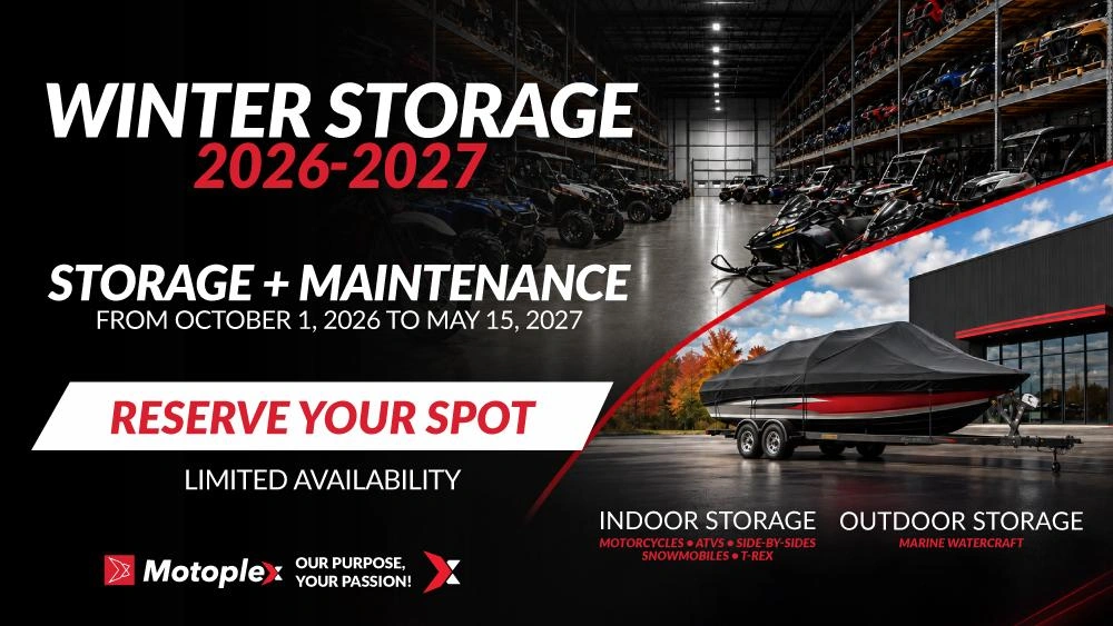 Storage + Maintenance 2026-2027 | Motoplex Mirabel alt
