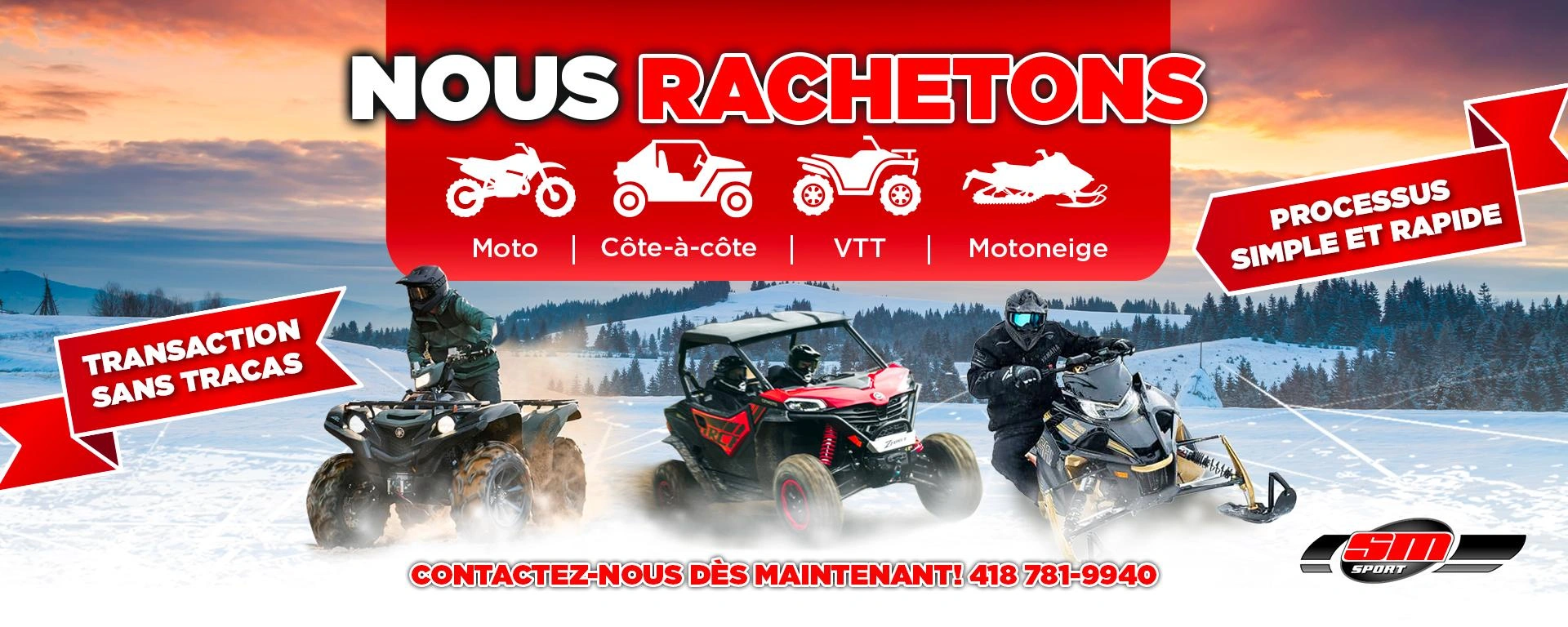 Nous rachetons alt