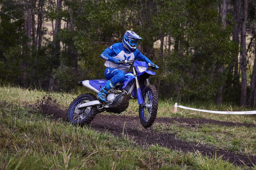 The 2027 WR450F receives a long list of updates. alt