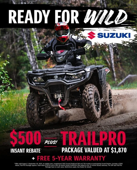Suzuki - Ready for the Wild alt