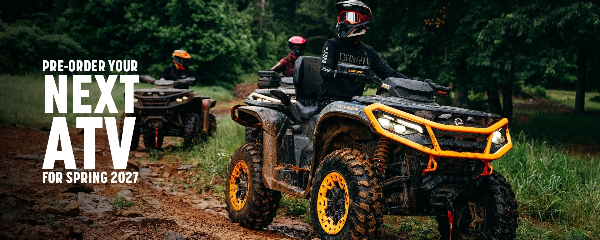 Pre-order your next ATV for spring 2027