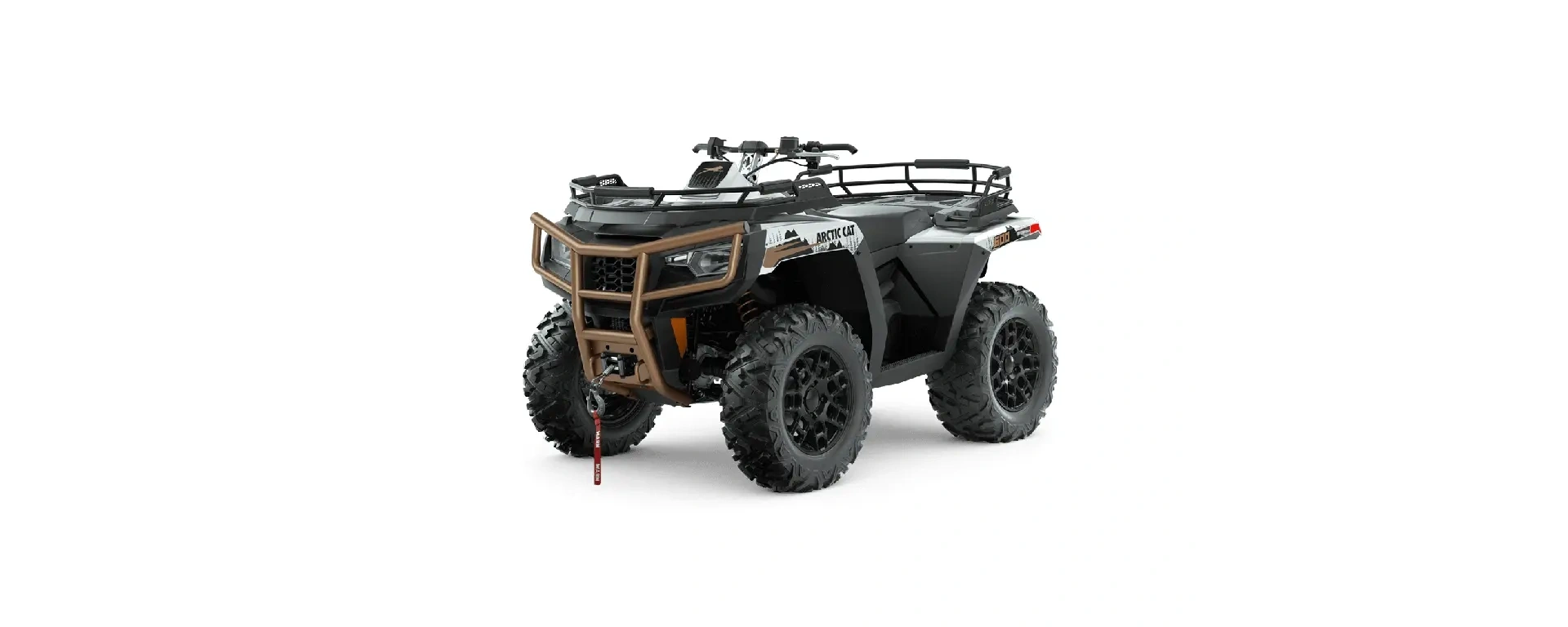 Arctic Cat Édition Black Hills Alterra 600 White / Ballistic Bronze 2024 alt