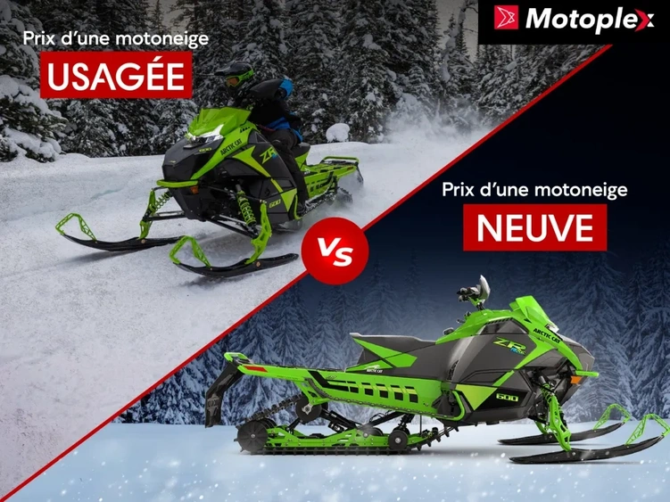 Prix d’une motoneige neuve vs prix d’une motoneige usagée : Comment faire le bon choix entre un nouveau modèle ou une motoneige d’occasion? alt