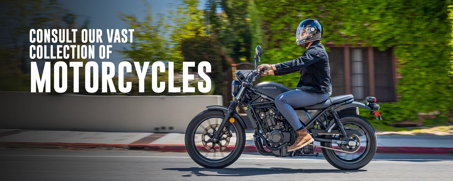 Consult our vast collection of motorcycles alt