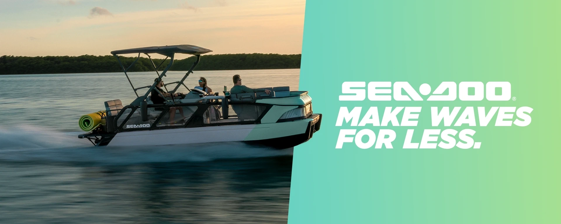 Make waves for less. alt