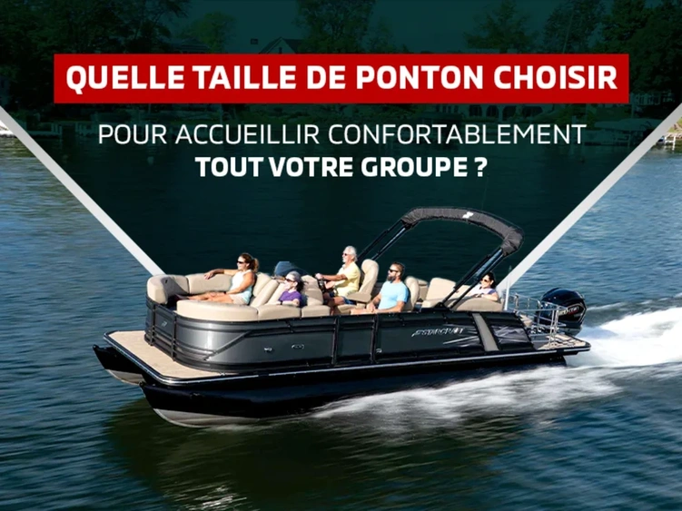 Quelle taille de ponton choisir pour accueillir confortablement tout votre groupe ? alt