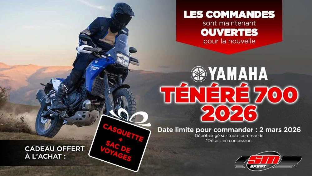 Promotions Yamaha | Ténéré 700 alt