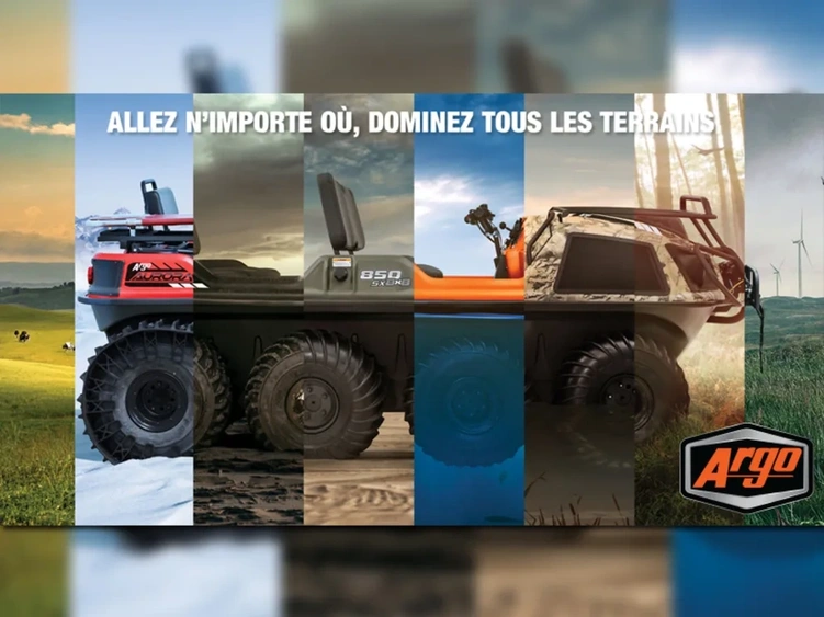 Argo : les VTT 6X6 et 8X8 amphibies alt
