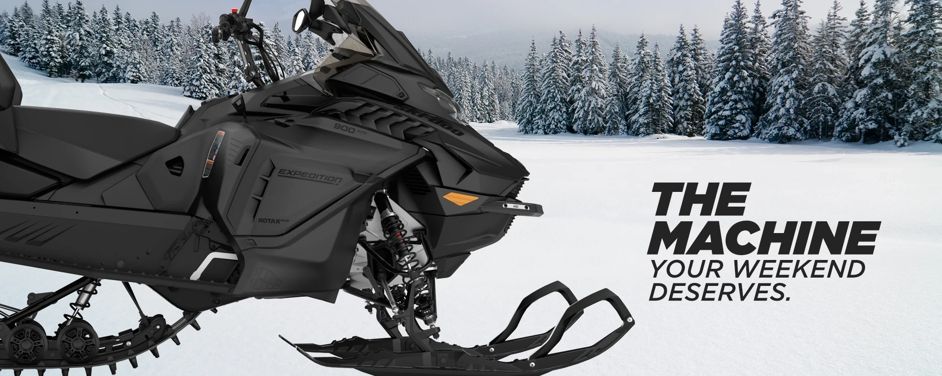 The machine your weekend deserves. alt